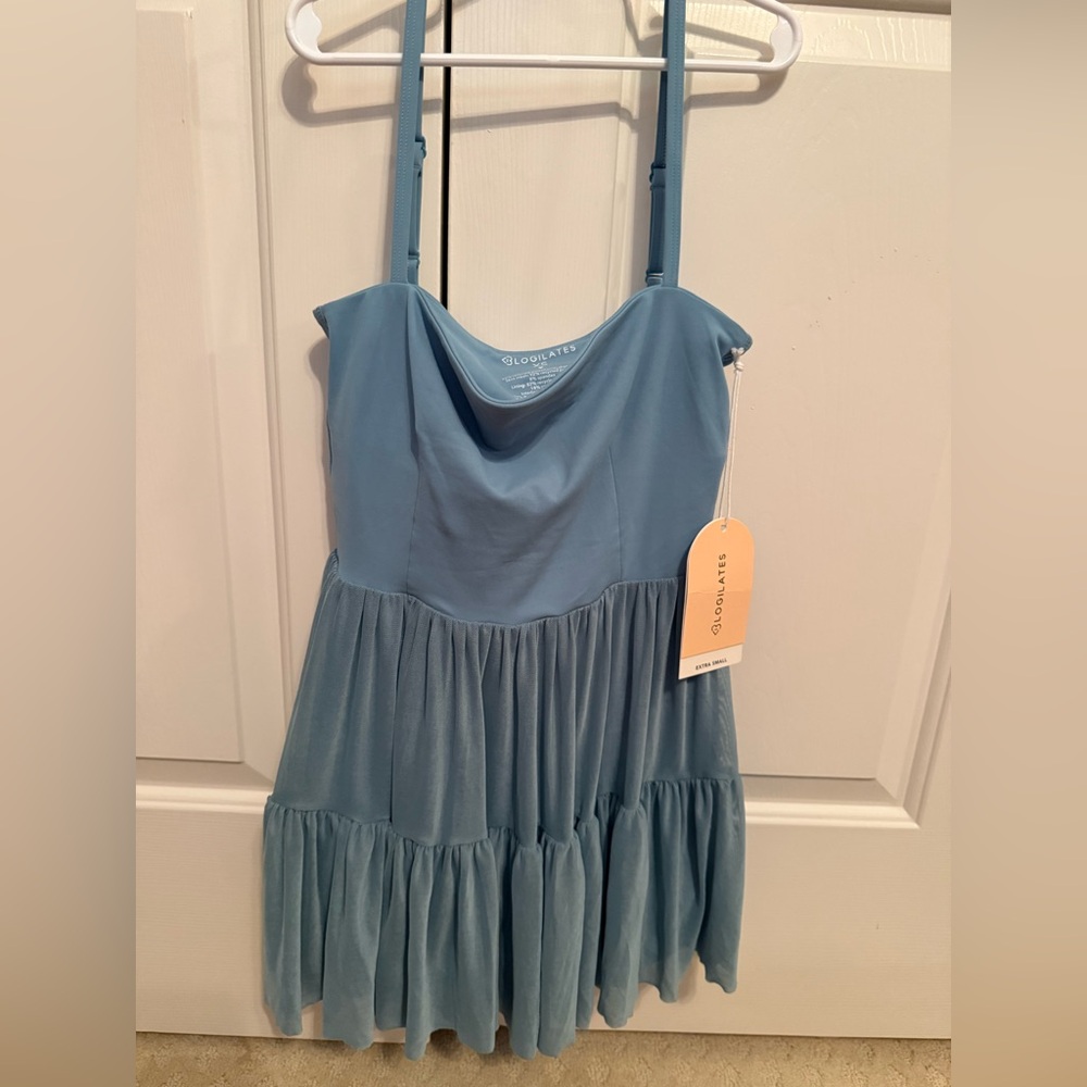 Logilates Blue Dress